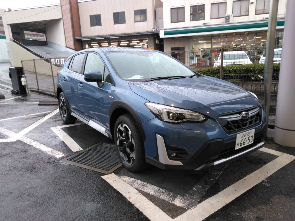 新型ｘｖ試乗車が届きました 大津店 スタッフブログ 滋賀スバル自動車株式会社